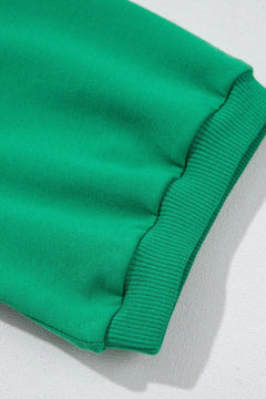 Frill Zip Front Puff Sleeve Top and Skort Set