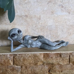 Alien Figurine for Halloween Home Decor