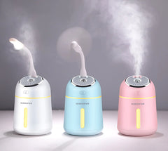USB Essential Oil Diffuser and Humidifier with Night Light