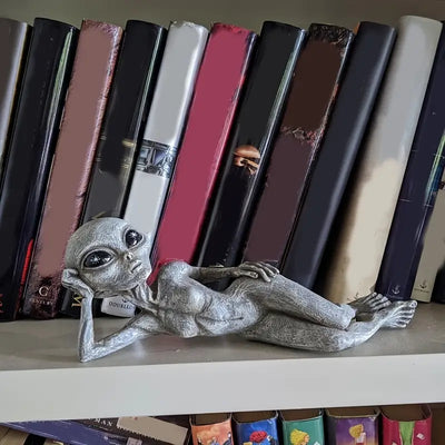 Alien Figurine for Halloween Home Decor