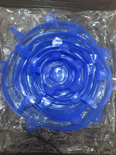 Blue plastic component on a reflective surface