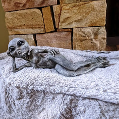Alien Figurine for Halloween Home Decor
