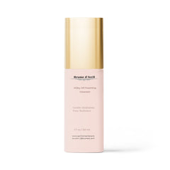 50 ml bottle of Brume d'Avril milky oil foaming cleanser on a white background