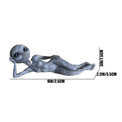 Alien Figurine for Halloween Home Decor