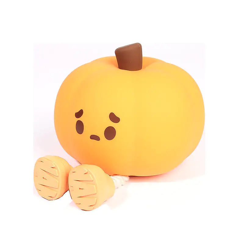 Rechargable pumpkin night light