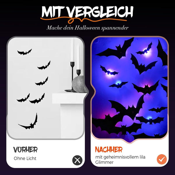 Glowing Bat Lights for Halloween