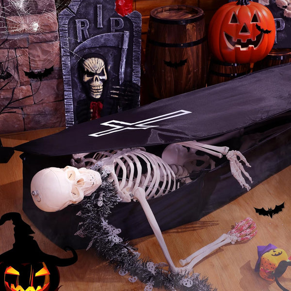 Spooky Pop-Up Coffin Decor