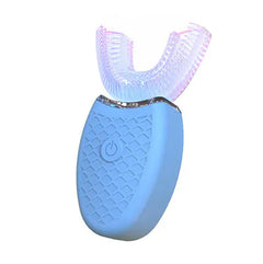  Ultrasonic Automatic Mouth with Toothbrush! In blue