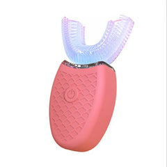  Ultrasonic Automatic Mouth with Toothbrush! In pink
