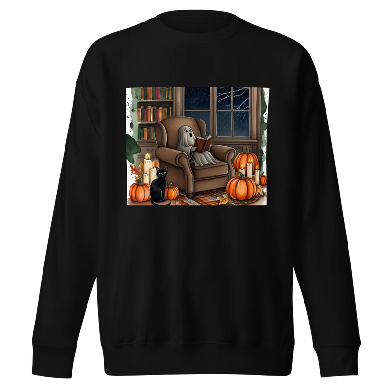 Ghost Reading Stories Premium Sweatshirt